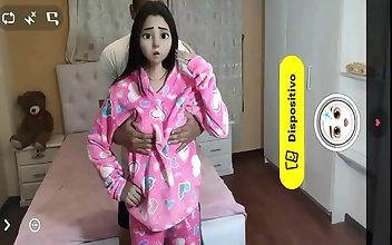 Jav Superstar Follada's Intense Pleasure Under The Watchful Eye Of Her Perverted Caretaker