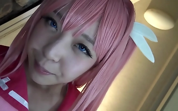 Revealing The Secret Of The Enchanting Pink-Haired Cosplay Queen With A Devilishly Sexy Body