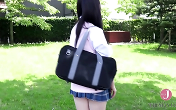 Admire The Beauty Of A Real E-Cup Goddess - 148cm Tall And Absolutely Enchanting!