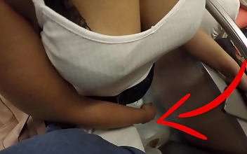 Wow! Watch A Sexy Milf Seduce A Lucky Guy In Public! Full Of Lustful Temptation And Risky Pleasure!