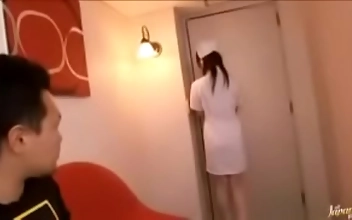 Japanese Busty Nurse Desires A Steamy Fling! A Must-Watch For All Fans Of Big Bosoms And Medical Play!