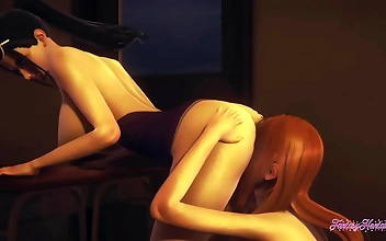 Jav Milfs Nami And Nico Robin Go Wild With Scissoring, Cunnilingus, And Squirting - One Piece Hentai Yuri 3d Porn