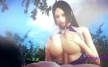 Unleash Your Desires With One Piece Hentai 3d - Boa Hancock's Sexy Escapades!