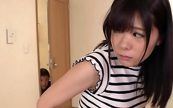 Japanese Hottie Gets Filled With A Stiff Dick