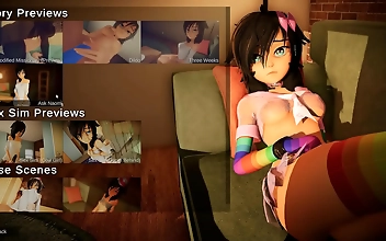 Crave The Luscious Allure Of Japanese Hentai Game Sfm Ep