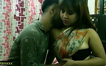 Watch: Indian Beauty's Steamy Hot Sex With Teen Boy - Exclusive Clear Hindi Audio!