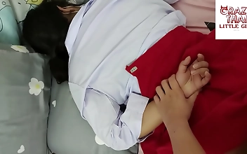 Uncover The Sexy Secrets Of A Thai Student Unifrom With Red Skirt!