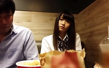 Jav Sensation! Nana Asano, The Luscious Japanese Brunette, Satisfies Her Desires With An Asian Man