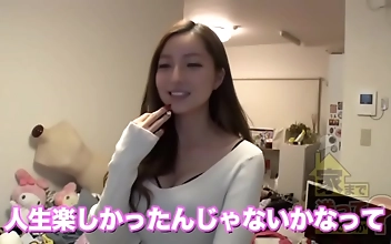 Japanese Beauty Seduced On The Streets, Gets Fucked On A Couch At Home