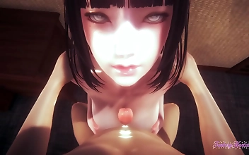 Japanese Sexy Naruto Hentai 3d - Luscious Hinata's Titjob, Blowjob, And Fucked By A Huge Dick!