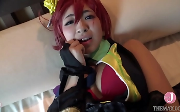 Jav Hentai Cosplay: A Character Impersonator Welcomes A Junior Member To The World Of Sex