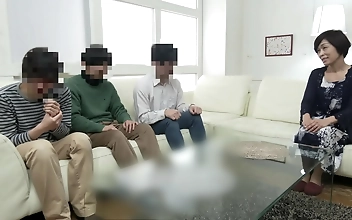 Luscious Miyako Hori Seduces Young Sada-Kun In His First Time With A Married Woman