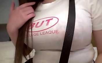 Take A Peek At This Jav Cutie With Tiny Tits And Hairy Pussy In A Classroom Fuck