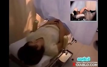 Japanese College Student Kumi's Exposed Hidden Camera Ob/Gyn Examination - File 05-C