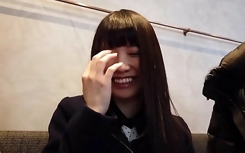 Japanese Teen's Shaved Pussy Gets Hammered With A Load