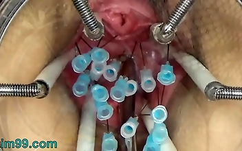 Relish In The Alluring German Bdsm Scene With Extreme Cervix Play And Voluptuous Tits